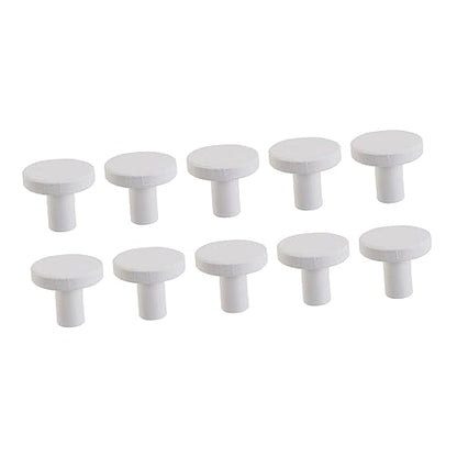 BESPORTBLE 10pcs Ceramic Breeding Base Plugs Coral Base Aquarium Plants Decor Supports