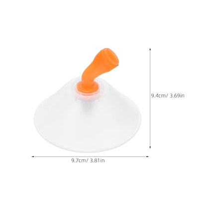 Electric Sprayer Nozzles 2-Pack with Transparent Drift Guard and Windproof Shield for Agricultural Spraying Garden Hose and Backpack Sprayers Fan Shaped Misting Nozzle for Even Spray
