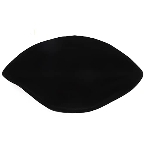Mens Muslim Hat 59cm Breathable Skull Cap Black Southeast Asian Malay Islamic Worship Soft Golden Velvet Hat Male Head Cap Muslim Kufi for Men Adult