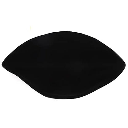 Mens Muslim Hat 59cm Breathable Skull Cap Black Southeast Asian Malay Islamic Worship Soft Golden Velvet Hat Male Head Cap Muslim Kufi for Men Adult