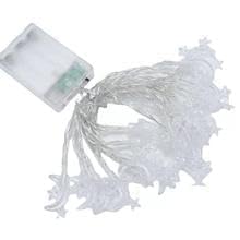 40 LED Star Moon String Lights Battery Operated 20FT Star Mini Star Fairy Lights for Patio Garden,Wedding, Party, Home Decoration (Star-Moon)
