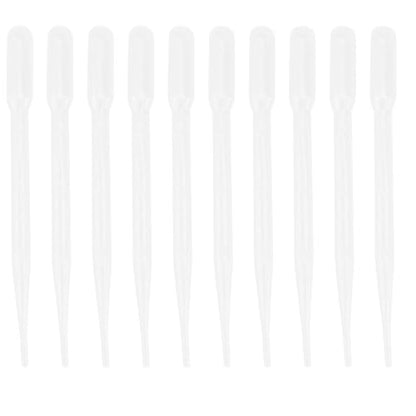 VALICLUD 10pcs Coral Feeders and Shrimp Liquid Feeders Plastic Syringe Tubes 3ml Manual Dropper Feeding Tools for Marine Fish and Aquarium Use