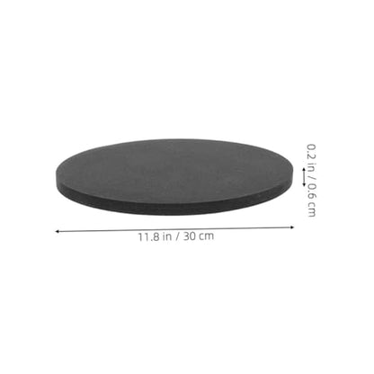 Round Non Slip Cushion Pad for Aquariums Heavy Duty Shock Absorbing Support for Micro Landscapes and Fish Tank Protection Accessories