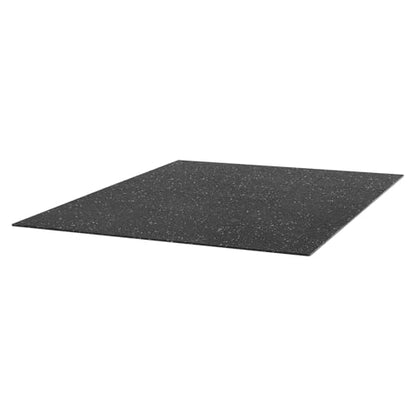 VEVOR 0.56Inch 48sq.ft 12 Tiles Gym Flooring for Home Gym, Rubber Top with High Density EVA Foam, 24 x 24In Gym Floor Exercise Equipment Mats, Interlocking Gym Mats, Puzzle Workout Mats, Black & Gray | Rubber Top with High Density EVA Foam, Lightweight Gy