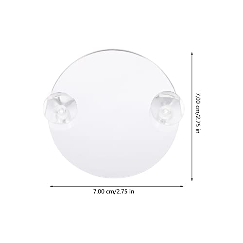 10pcs Betta Tank Mirror Cup Fish Tank Decor for Betta Fish Training High-Class Compact Design for Aquariums and Decorative Ornaments