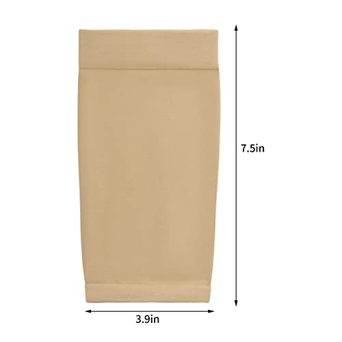 HOVEOX 3 Pairs Tattoo Cover Up Sleeves Tattoo Arm Sleeve Cover for Woman - color: Nude