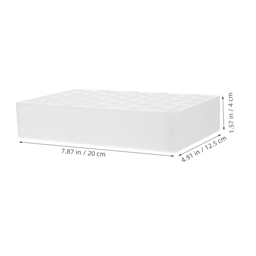 50holes Test Tube Rack Holder for Tubes Sturdy Laboratory Organizer for Research and Educational Use Compact Design for Easy Storage and Handling