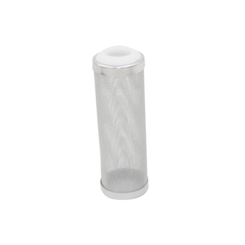 SUPVOX 3Pcs Stainless Steel Fish Tank Cover Inlet Net for Aquarium White Prevents Debris Protects Young Fish and Shrimp Freshwater Environments