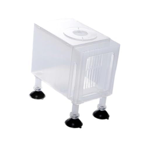 Aquarium Pump Filter Box Protection Shield Fish Tank Accessories Skimmer Box Pump Container Pump Cover for Turtle Tank, Large White