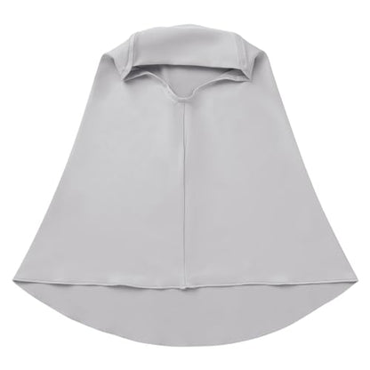 IDOPIP Muslim Baby Girls Abaya Dress with Hijab 2PCS Toddler Kids Girl Islamic Ramadan Dresses Casual Robe Prayer Clothes Set - color: Gray, size: 0-6 Months