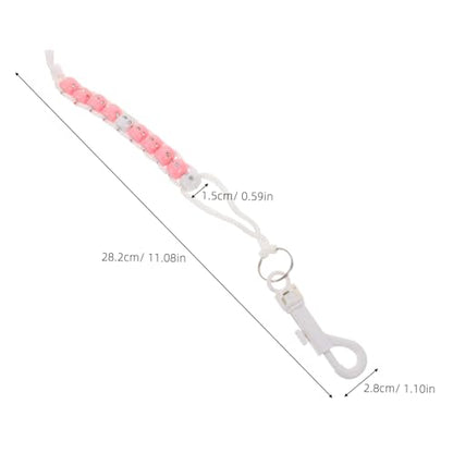 Golf Shot Counter Bracelet for Women, Rhinestone Beaded Manual Score Keeper, Portable Pink Golf Stroke Counter for Course Competition and Training