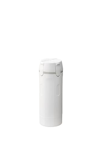 4-in-1 Travel Bottles for Toiletries, Portable Leakproof Pump Dispenser with Foldable Locking Pump, TSA Compliant Refillable Travel Containers for Shampoo, Conditioner, Lotion & Skincare(White) - color: White
