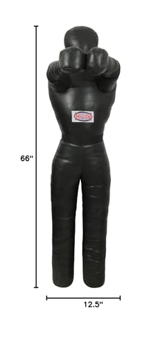 Combat Sports Legged Grappling Dummy – 35 to 140 lb Nylon Training Partner for MMA, Jiu-Jitsu, Wrestling, Takedowns, Throws, Submissions & Striking - size: Original, 120 lbs