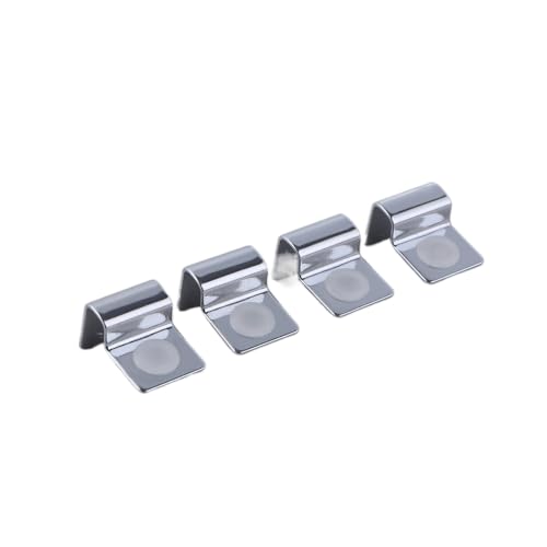 Leadigol 8PCS Fish Tank Brackets,Glass Lid Clips Aquarium Cover Holder Aquarium Cover Holder Replacement Support Holder
