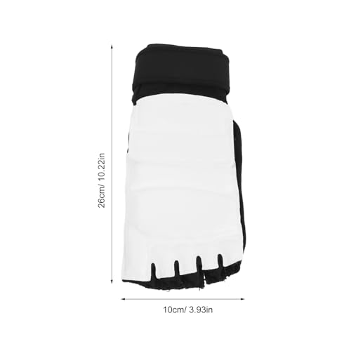 1 Pair Taekwondo Sparring Gear: Foot Protector Karate Boxing Sparring Foot Guard - Martial Arts Protective Gear for Kung Fu Punch Bag Kickboxing MMA Training L - size: 26.00X10.00X2.00CM