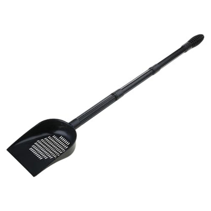 Aquarium Sand Sifter – Sand Shovel with Fine Mesh Grate, Fish Tank Gravel Tool for Waste & Debris, Black