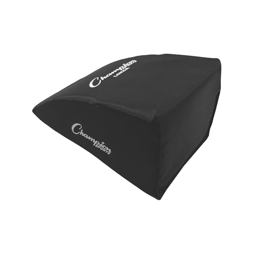 Champion Sports Cushioned Catcher's Knee Support – Ergonomic Design for Players 5'8" and Over – Black - size: 5'8" and Above