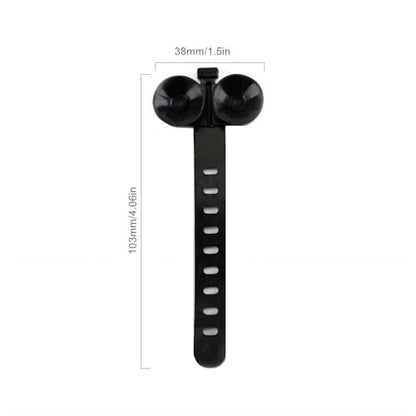10PCS Aquarium Pipe Organizers Cable Tie with Suction Cup Design for Easy Mounting and Safe Use FishTanks Accessories Aquarium Suction Cup Cable Tie - color: White