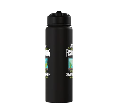 Saltwater Aquarium It'S Ok If You Don'T Like Fishkeeping Stainless Steel Insulated Water Bottle