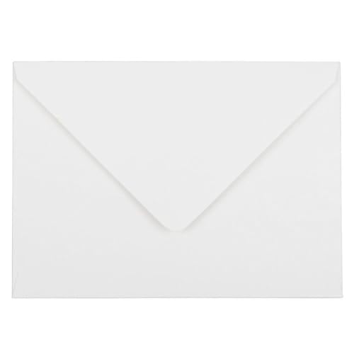 LUXPaper Outer Envelopes | 6" x 8 1/4" | Bright White | 70lb. Text | 50 Qty - color: White, size: 6 x 8 1/4