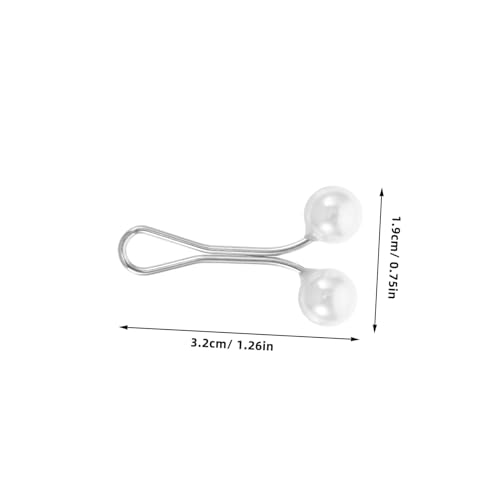 12pcs Elegant U-shaped Hijab Pins for Women Ethnic Style Scarf Clips with Fine Round Needles Versatile Brooches for Headwraps Lapel Shawls Party and Daily Wear Accessories