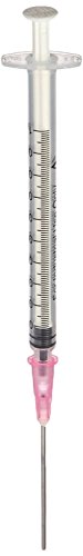 Duda Energy Syringepk001 Industrial Syringes with 18G x 1-1/2" Blunt Tip Fill Needle and Plastic Cover, 1 mL (Pack of 10)