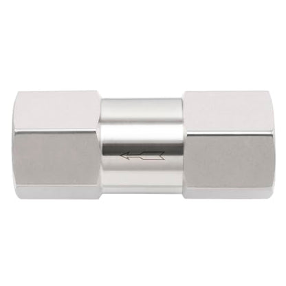 Yoebor 1/4" FNPT x 1/4" FNPT Stainless Steel Check Valve One Way Valves 1pc - size: 0.25 Inch, style: Fnpt x Fnpt