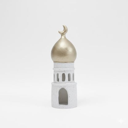Ramadan Home Decor Islamic Gift 2026 Mosque Tower Arabic - Small (Original Product) - style: Cultural-Small
