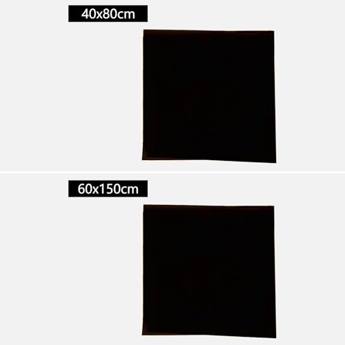 HUANGANG Black Aquarium Background Glass Decorative Film Easy Install Wallpaper Black Fish Tanks Background Sticker Backdrop