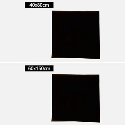 HUANGANG Black Aquarium Background Glass Decorative Film Easy Install Wallpaper Black Fish Tanks Background Sticker Backdrop