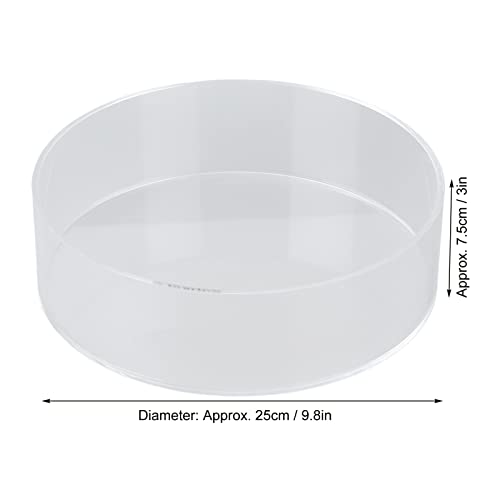 Observe Lens Transparent Acrylic Fish Tank Cylinder Magnifier, Aquarium Viewing Tool with Clear Underwater Vision, for Top - Down Observation and
