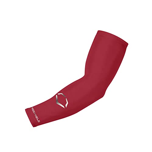 EvoShield unisex-adult CompressionCompression Arm Sleeve - color: Scarlet, size: Large-X-Large