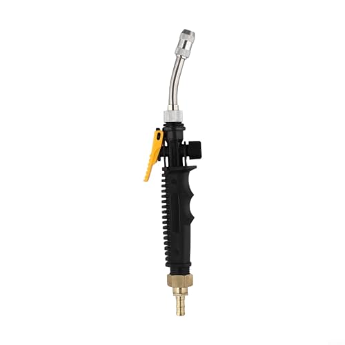 Spray Bar Replacements With 3/8" Brass Barb, Stainless Steel Wand And Rubber Handles, Adjustable Nozzle For Garden Hose Backpack Sprayer, Car Washing