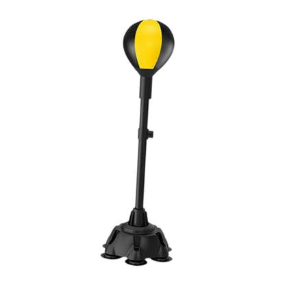 High-Speed Boxing Ball Set for Home Gym Training - color: Yellow Black