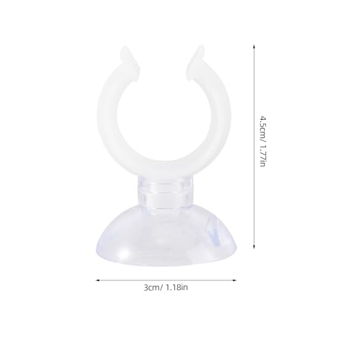 minkissy 6pcs Christmas Candles Holders - Candles Holders with Suction Cups Home Decoration Window Candle Holder for Christmas Celebration Candles (20mm) - size: Size 1
