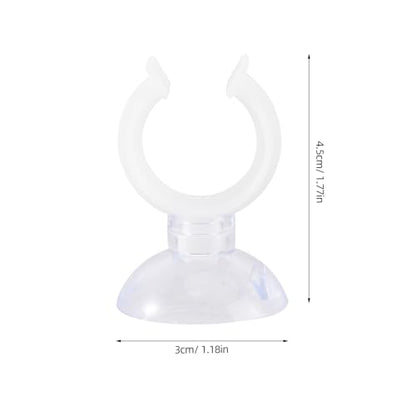 minkissy 6pcs Christmas Candles Holders - Candles Holders with Suction Cups Home Decoration Window Candle Holder for Christmas Celebration Candles (20mm) - size: Size 1
