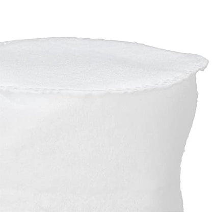 Filter Media Bag, with Flat Bottom Design and Reinforced Seam, for Aquarium Fish Tank Debris Trap and Water Circulation, Nylon Material