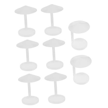 Outanaya 8pcs Plastic Humidifier Splash Guards Replacement for Rockery Fish Tank Water Barrier