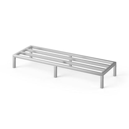 60" Long x 20" Wide | Height: 8" Off The Floor Aluminum Dunnage Rack | Storage in Restaurant, Kitchens and Garages and More! - size: 60" Long x 20" Wide | Height: 8" Off The Floor