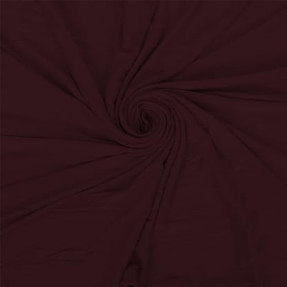 Hijab Scarf for Women Soft Cotton Muslim Jersey Hijab Head Wrap Scarves Fashion Long Scarf Shawls - color: Coffee