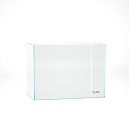 36P Nano Rimless Low-Iron Aquarium, 5 Gal, 14.2x8.7x10.2in | 36x22x26cm; shrimp, nano fish, planted; 5mm glass - size: 05Gal W14.2×D8.7×H10.2 in(36x22x26cm)