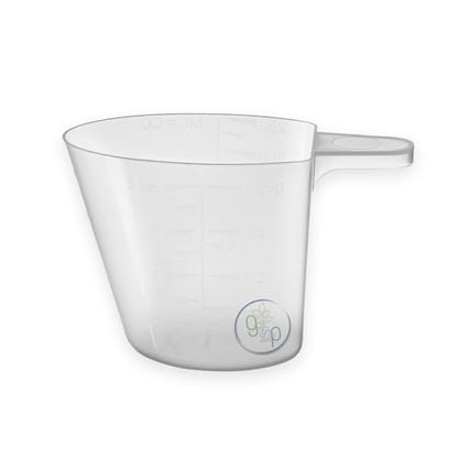 8 oz (250 cc) Natural Tapered Plastic Measuring Cup – Durable Reusable Measuring Tool for Pool & Spa Chemicals, Fertilizers, and Household Use
