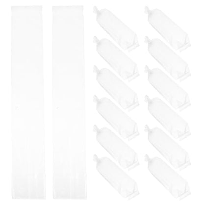 INOOMP 50pcs Live Fish Shipping Bags 6x34cm Thick Plastic Aquarium Transport Bags Leakproof for Outdoor Fish Tank and Koi Transport