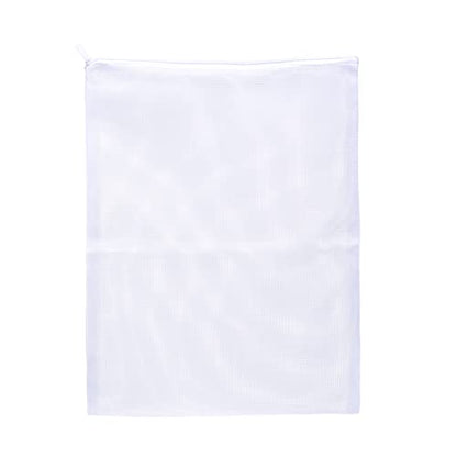 JIHAQUA Aquarium Filter Bags Large - Reusable Fish Tank Filter Media Mesh Bags with Plastic Zipper (11.5 x 15.5 inch (6 Pack)) - size: 11.5 x 15.5 inch (6 Pack)