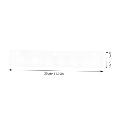 2pcs Aquarium Divider Comb with Cups Prevents Fish Crossbreeding Provides Isolation for Fish Tanks Versatile Overflow Barrier Drip Plate for All Aquatic Environments