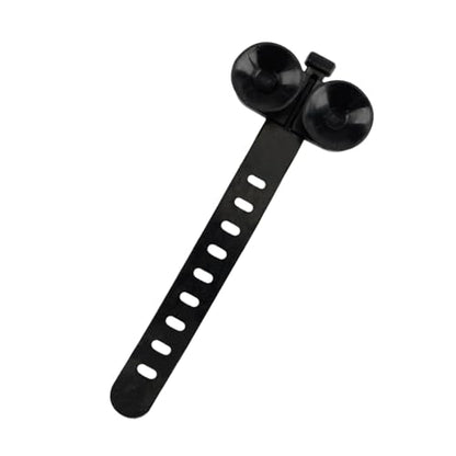 10pcs Multiuse Aquarium Suction Cup Fasteners Cable Tie for Efficient Fixing of Instrument and Neat Organization Fishtank Suction Cup Tie - color: Black
