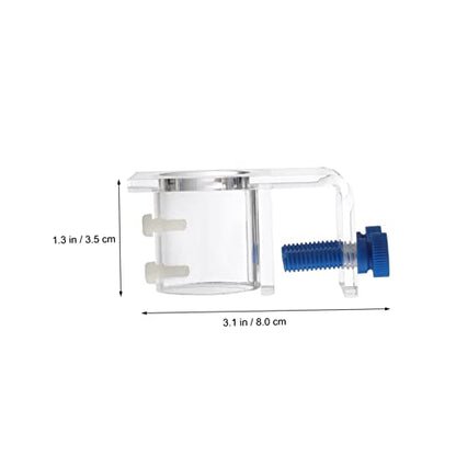 ORFOFE Aquarium Hose Tube Clamp Acrylic Fish Tank Holder Firm Fixing Clip for Secure Water Tubing Easy Installation for Cleaner Aquatic Environments and Better Fish Care
