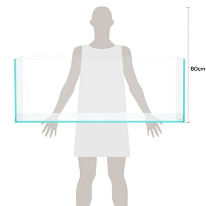 150P 118.4 Gallon Rimless Low Iron Aquarium Tank, W59.1×D23.6×H21.7 in(150x60x55cm); 15 mm Thickness with Nano Foam Leveling Mat Included - size: 118.4Gal W59.1×D23.6×H21.7 in(150x60x55cm)
