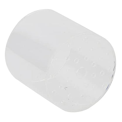 Acrylic Transparent Feeder Cover, Aquarium Feeding to Prevent Fish and Shrimp from Stealing Food, for Reproduction and Safe Feeding in Fish Tank (100mm) - size: 100mm