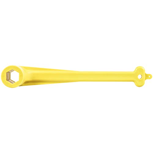 1-1/16" Boat Prop Wrench & PMPS-1-DP Prop Stop Block Kit, 91-859046Q4 Polymer Propeller Wrench - Works for Mercury Mercruiser Alpha, Fits All Outboard & Stern Drive Applications Light-Weight, Yellow